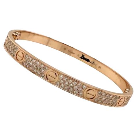 cartier love bracelet size 18 in inches|750 19 cartier ip 6688.